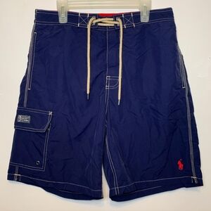 Polo Ralph Lauren Swim Trunks Swimwear Navy Small